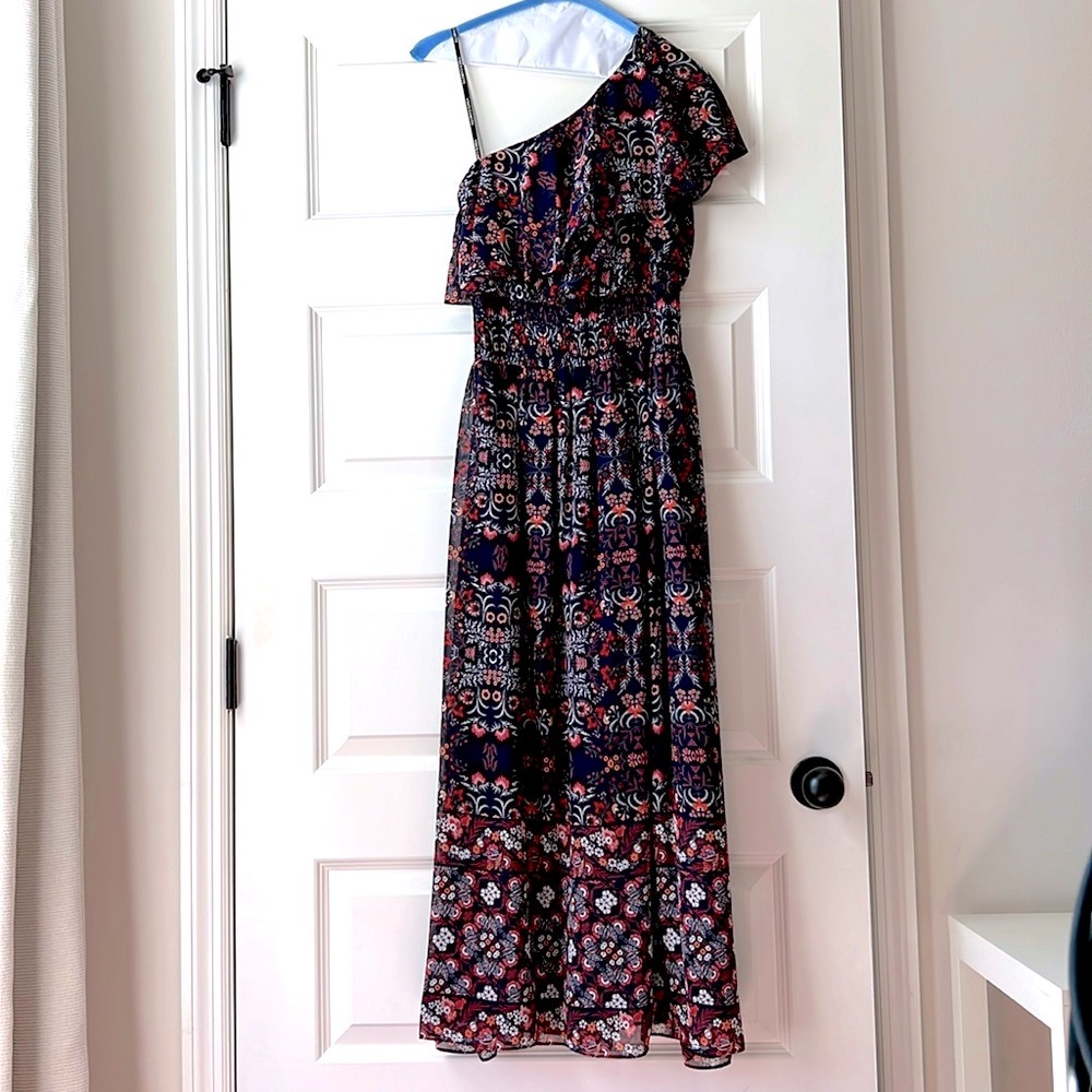 Vince Camuto one shoulder dress